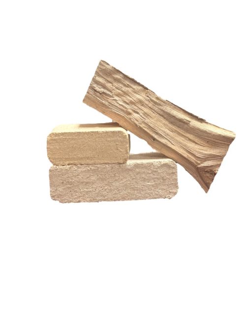 Duo E-EE with dried wood in bag -  pallet