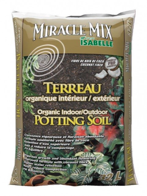 Organic Potting Soil with Coconut Fiber -32L *Free delivery