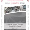 Rustic River Stone ¾-1½